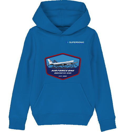 Kids Hoodie Airforce One Boeing 747 - SUPERSONIC aero 4U