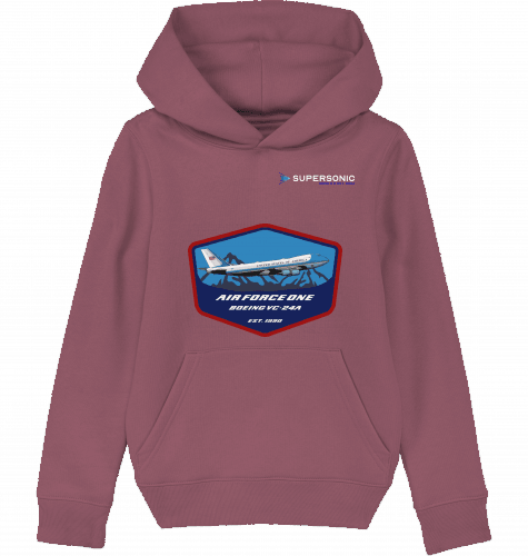 Kids Hoodie Airforce One Boeing 747 - SUPERSONIC aero 4U