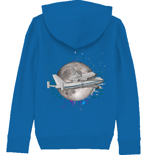 Kids Hoodie B747 NASA Shuttle Transporter - SUPERSONIC aero 4U