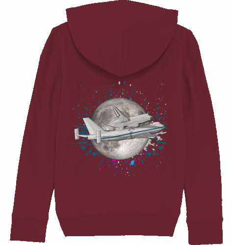 Kids Hoodie B747 NASA Shuttle Transporter - SUPERSONIC aero 4U