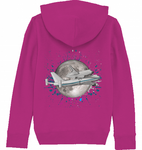 Kids Hoodie B747 NASA Shuttle Transporter - SUPERSONIC aero 4U