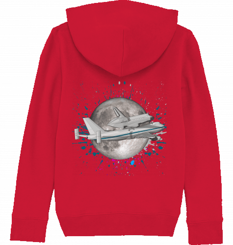 Kids Hoodie B747 NASA Shuttle Transporter - SUPERSONIC aero 4U