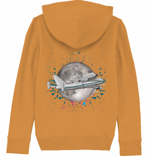 Kids Hoodie B747 NASA Shuttle Transporter - SUPERSONIC aero 4U