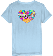 Kids T-Shirt Airbus A220 Heart - SUPERSONIC aero 4U