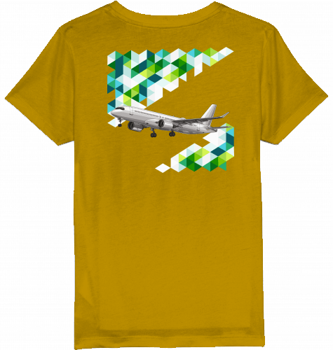 Kids T-Shirt Airbus A220 - SUPERSONIC aero 4U