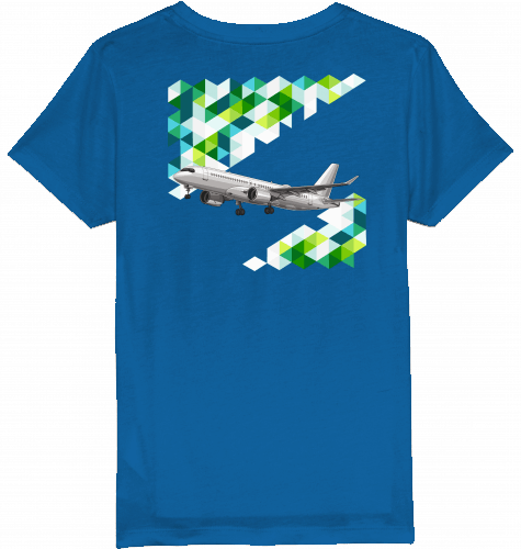 Kids T-Shirt Airbus A220 - SUPERSONIC aero 4U