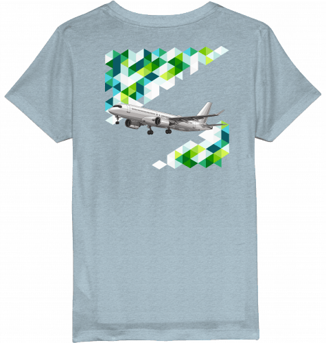 Kids T-Shirt Airbus A220 - SUPERSONIC aero 4U