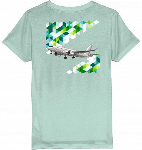 Kids T-Shirt Airbus A220 - SUPERSONIC aero 4U