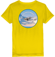 Kids T-Shirt Airbus A380 Fly Turtle friendly - SUPERSONIC aero 4U
