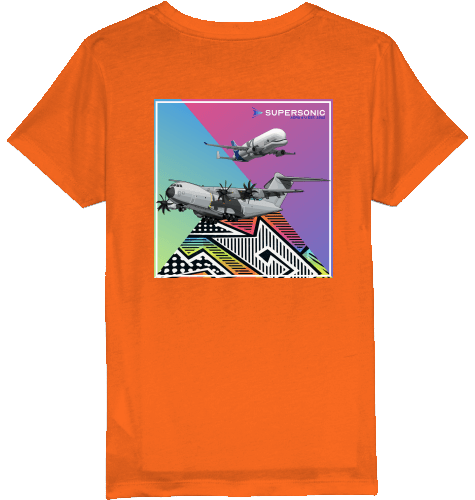 Kids T-Shirt Airbus Transporters - SUPERSONIC aero 4U