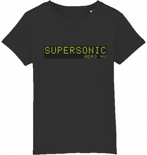 Kids T-Shirt Airport Billboard - SUPERSONIC aero 4U