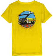 Kids T-Shirt Airport Rescue Fire Fighting ARFF - SUPERSONIC aero 4U