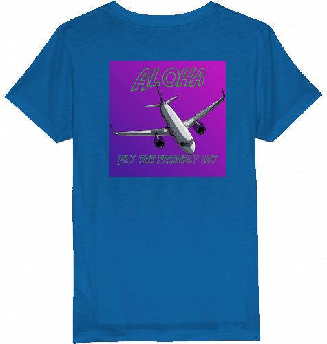 Kids T-Shirt Aloha Airbus A320 - SUPERSONIC aero 4U