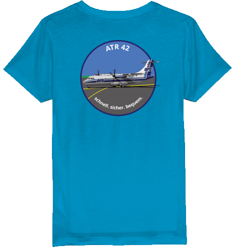 Kids T-Shirt ATR42 RFG EDLW - SUPERSONIC aero 4U