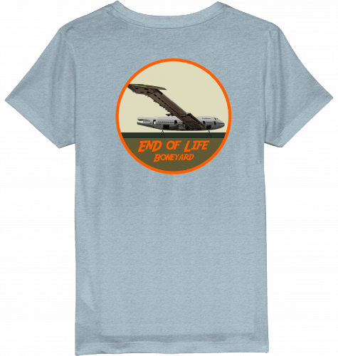 Kids T-Shirt B747 End of Life Boneyard - SUPERSONIC aero 4U