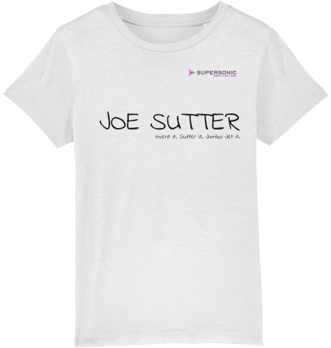 Kids T-Shirt Boeing 747 Joe Sutter I Erfinder des Jumbos - SUPERSONIC aero 4U