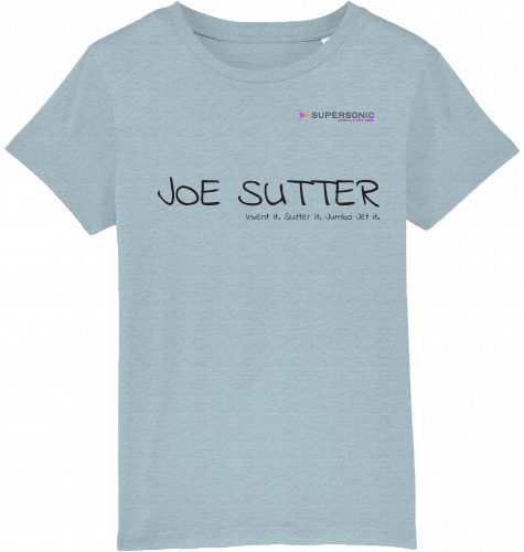 Kids T-Shirt Boeing 747 Joe Sutter I Erfinder des Jumbos - SUPERSONIC aero 4U