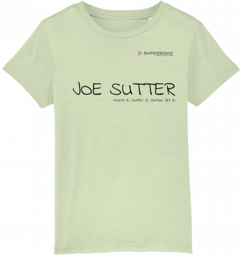 Kids T-Shirt Boeing 747 Joe Sutter I Erfinder des Jumbos - SUPERSONIC aero 4U