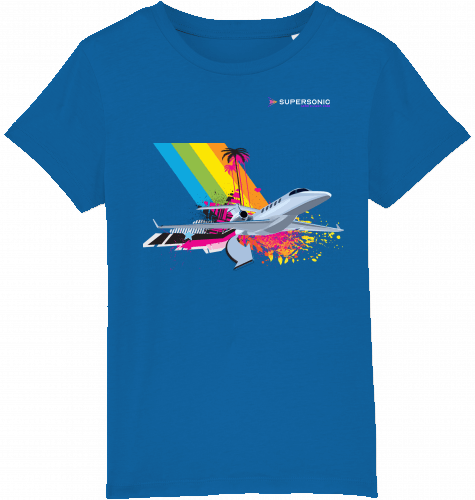 Kids T-Shirt Cessna Citation Latitude Explosion - SUPERSONIC aero 4U