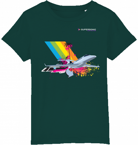 Kids T-Shirt Cessna Citation Latitude Explosion - SUPERSONIC aero 4U