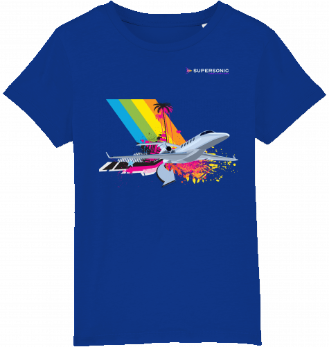 Kids T-Shirt Cessna Citation Latitude Explosion - SUPERSONIC aero 4U