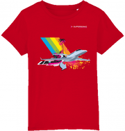 Kids T-Shirt Cessna Citation Latitude Explosion - SUPERSONIC aero 4U