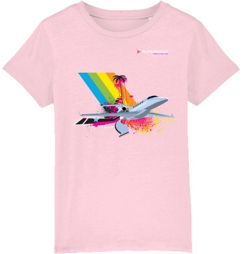 Kids T-Shirt Cessna Citation Latitude Explosion - SUPERSONIC aero 4U