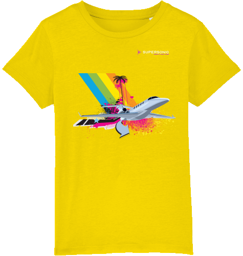 Kids T-Shirt Cessna Citation Latitude Explosion - SUPERSONIC aero 4U