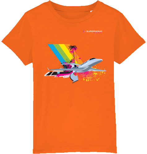 Kids T-Shirt Cessna Citation Latitude Explosion - SUPERSONIC aero 4U