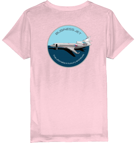 Kids T-Shirt Falcon 7X Business Jet - SUPERSONIC aero 4U