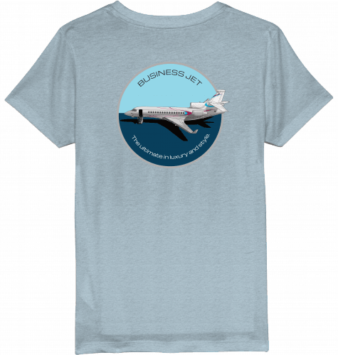 Kids T-Shirt Falcon 7X Business Jet - SUPERSONIC aero 4U