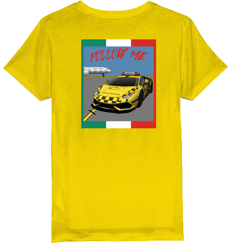 Kids T-Shirt Follow Me Supercar - SUPERSONIC aero 4U