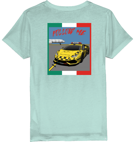 Kids T-Shirt Follow Me Supercar - SUPERSONIC aero 4U