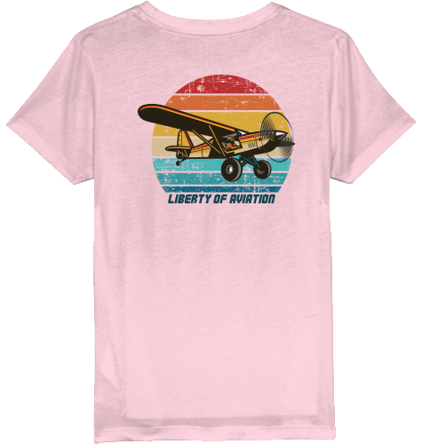 Kids T-Shirt Liberty of Aviation - SUPERSONIC aero 4U