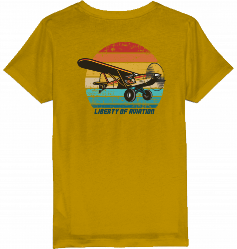 Kids T-Shirt Liberty of Aviation - SUPERSONIC aero 4U