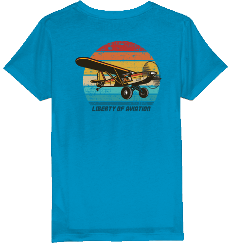 Kids T-Shirt Liberty of Aviation - SUPERSONIC aero 4U