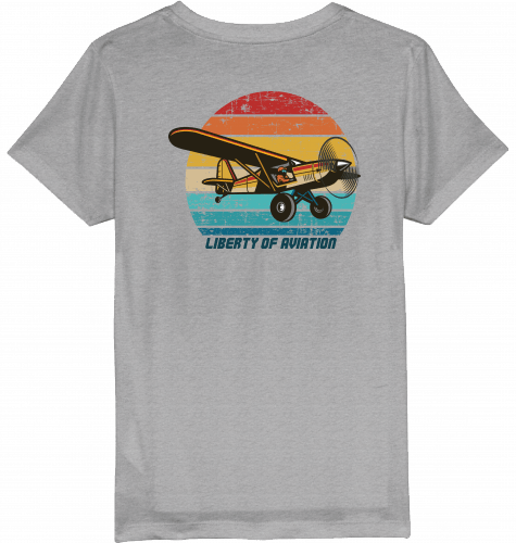 Kids T-Shirt Liberty of Aviation - SUPERSONIC aero 4U