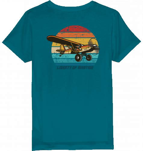 Kids T-Shirt Liberty of Aviation - SUPERSONIC aero 4U