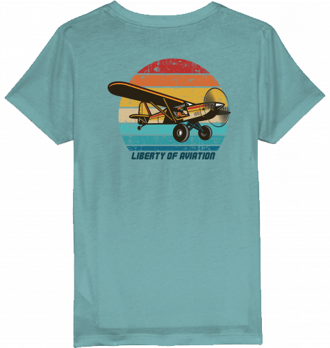 Kids T-Shirt Liberty of Aviation - SUPERSONIC aero 4U