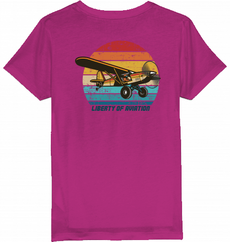 Kids T-Shirt Liberty of Aviation - SUPERSONIC aero 4U