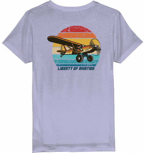 Kids T-Shirt Liberty of Aviation - SUPERSONIC aero 4U