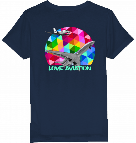 Kids T-Shirt Love Aviation - SUPERSONIC aero 4U