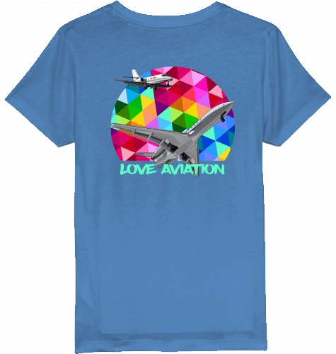 Kids T-Shirt Love Aviation - SUPERSONIC aero 4U