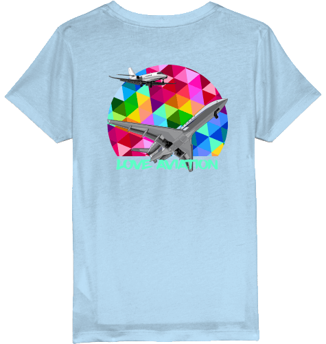 Kids T-Shirt Love Aviation - SUPERSONIC aero 4U