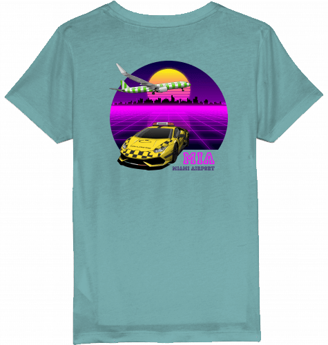 Kids T-Shirt MIA Airport 80ties - SUPERSONIC aero 4U