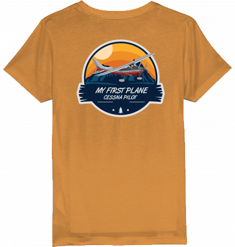 Kids T-Shirt My first Plane Cessna C172 - SUPERSONIC aero 4U