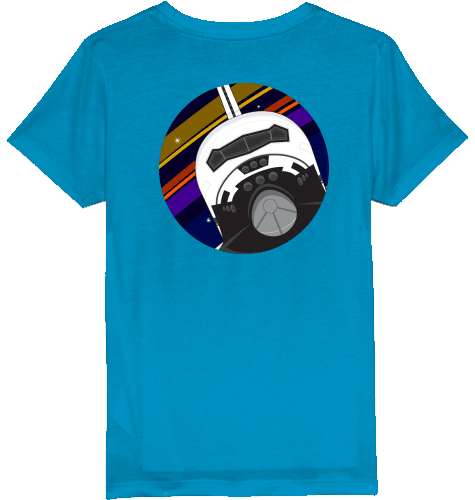 Kids T-Shirt NASA Spaceshuttle Front - SUPERSONIC aero 4U