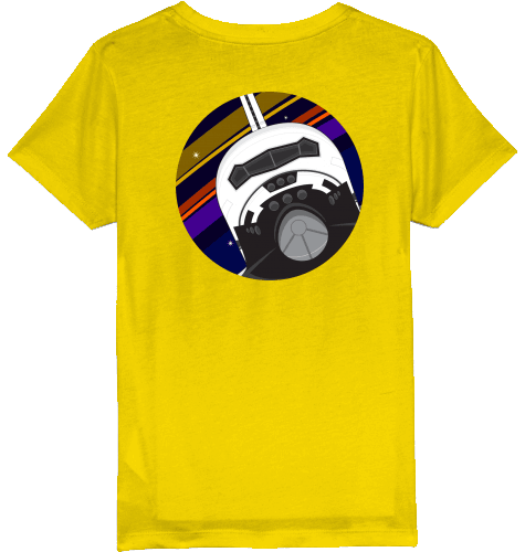 Kids T-Shirt NASA Spaceshuttle Front - SUPERSONIC aero 4U