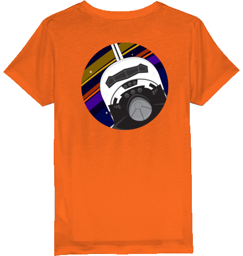 Kids T-Shirt NASA Spaceshuttle Front - SUPERSONIC aero 4U