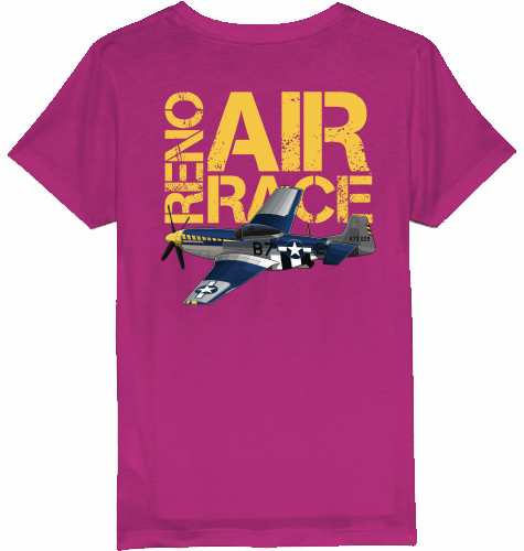 Kids T-Shirt Reno Air Race Mustang P-51 - SUPERSONIC aero 4U